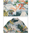 Load image into Gallery viewer, [Yang's Great Dream Series] ★China Style Shirt★ Tops Dragon Crest Dragon Pattern Dragon Print Short Sleeve Shirt Thin Summer Clothes Original
