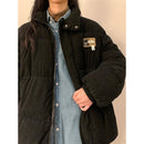 [GEBOXUAN series] ★Coat with cotton insert★ 3color corduroy winter coat Unisex men's winter clothes Thick and warm