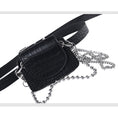 Load image into Gallery viewer, [Koseiryushu Series] ★Belt★ Ladies accessories, small items, decorations, metal belt, chain included, bag included
