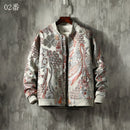 [Konan Series] ★Chinese style stadium jacket★ 2color jacket outerwear sukajan large size crane pattern crane