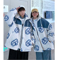 Load image into Gallery viewer, [BOO Series] ★Coat★ Outerwear Unisex Men's Cute SML XL 2XL 3XL Couple Clothes White Blue
