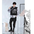 Load image into Gallery viewer, [Kyoto Series]★China style pants★ Embroidered black black unisex casual pants SML XL 2XL
