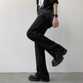 Load image into Gallery viewer, [YOULIN Series]★Pants★ Casual pants, unisex, men's, cool, black, black design, easy to match
