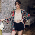 Load image into Gallery viewer, [Akino Shinsho Series]★China style happi coat★ Tops Sun protection Cool Summer Loose Print Ethnic style Retro
