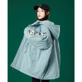 Load image into Gallery viewer, [YICHAN Series]★Winter Coat★ 3color Outer Panda with Hat Winter Clothes Cotton Coat Black Beige Blue
