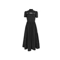 Load image into Gallery viewer, [Daiseiryusu Series] ★Chinese style dress★ Summer Chinese clothing Maxi length Long length Chinese button Black Black
