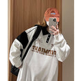 Load image into Gallery viewer, [NANSHI Series] ★Tops★ 3color Unisex Men's POLO Neck Black White Brown
