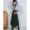 Load image into Gallery viewer, [Kogaisha---Monster Series] ★Chinese-style pants★ Gaucho pants, bottoms, easy to match, slimming, black, ML XL
