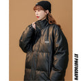 Load image into Gallery viewer, [Fujiiman Series] ★Coat with cotton insert★ 2color winter coat, thick, warm, unisex, men's, large size, black, white
