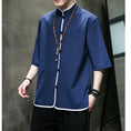 Load image into Gallery viewer, [JIUTIAN Series]★China style shirt★ Tops 3color Unisex Men's Large Size Simple Casual
