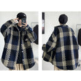 Load image into Gallery viewer, [PPG series] ★Jacket★ 2color outer plaid pattern unisex men's large size
