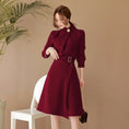 Load image into Gallery viewer, 2 Color Selection One Piece Dress Ladies Fashion Increased Adult Faming
