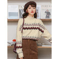 Load image into Gallery viewer, [MIANKAQI Series] ★Sweater★ Tops Christmas High Neck Cute New Year Date Autumn/Winter Clothes Easy to match
