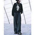 Load image into Gallery viewer, [Old Monster---Fugitive Coastline Series] ★Denim pants★ Casual pants Gaucho pants Harajuku style Street
