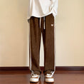 Load image into Gallery viewer, [NANSHI Series] ★Casual Pants★ 3color Bottoms Pants Unisex Men's Vertical Stripes Black Beige Coffee Color
