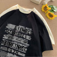 Load image into Gallery viewer, [KADISHOU series] ★T-shirt★ Tops 6 colors Unisex Men's Large size Alphabet Easy to match
