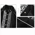 Load image into Gallery viewer, [Furai Amaka Series] ★Jacket★ 2color outerwear unisex men's switching ML XL 2XL 3XL black white
