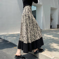 Load image into Gallery viewer, [Kaederin Series] ★Knit Skirt★ 3color Bottoms Slimming Elastic Waist Stylish Black Gray Light Brown
