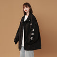 Load image into Gallery viewer, [Fujiiman Series] ★Jacket★ Outerwear 3 colors Koala on the sleeves Unisex Beige Black Gray
