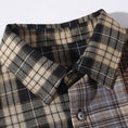 Load image into Gallery viewer, [BIGEMAN Series] ★Short sleeve shirt★ Tops, plaid pattern, unisex, men's, large size, switching
