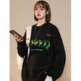 Load image into Gallery viewer, [Ushiomiomi Series] ★Sweater★ 3color Knit Tops Unisex Men's Alphabet Black White Brown
