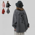 Load image into Gallery viewer, [Fujiiman Series]★Shirt★ 4color Tops Long Sleeve Shirt Unisex Men's Black Gray Pink Red
