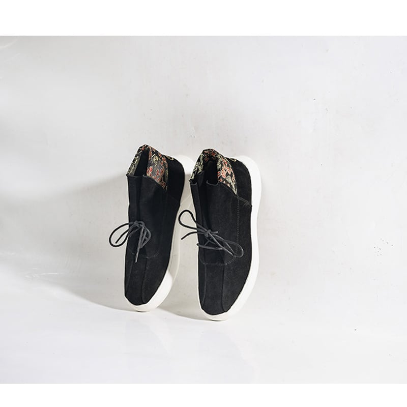 [Like Old Series] ★Shoes★ Men's Embroidery Boots Casual Shoes Chinese Style Shoes Size 39 40 41 42 43 44 Unique Design