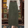 Load image into Gallery viewer, [Misslin Fashion Series]★Setup Single Order★ Shirt or Skirt Apricot Green Green
