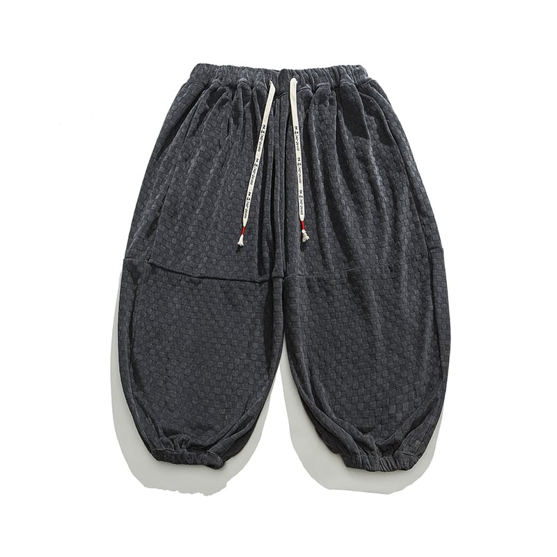 [Small Trouble Series]★China Style Pants★ 3color Bottoms Casual Pants Unisex Men's Large Size Loose Gray Black Coffee Color