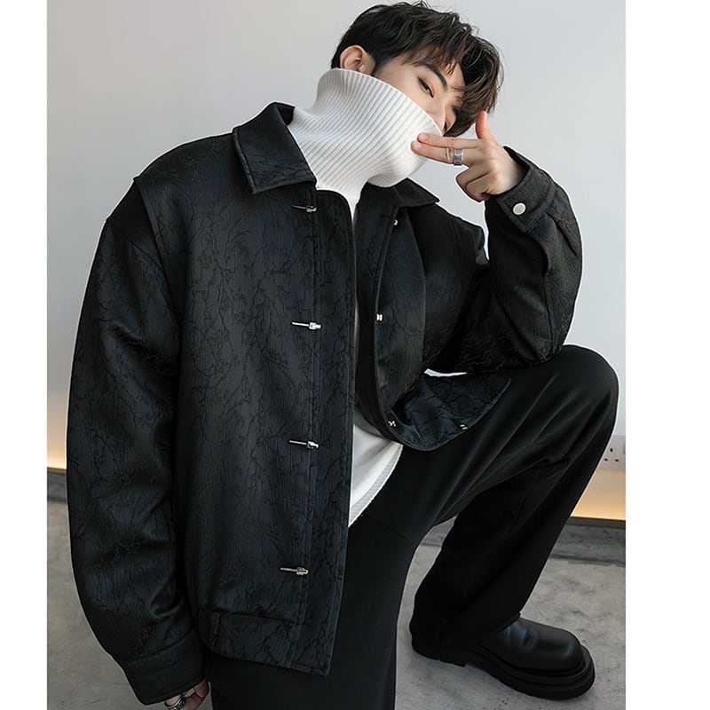 [CHICERRO series] ★China style jacket★ 2color cotton coat winter coat outerwear casual unisex men's