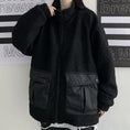 Load image into Gallery viewer, [Style Series] ★Outerwear★ Jacket Unisex Men's Black Loose Casual Thick Warm ML
