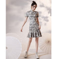 Load image into Gallery viewer, [YUEQIAO Series]★Cheongsam dress★Short length Chinese style dress Mermaid line Improves temperament
