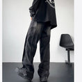 Load image into Gallery viewer, [V37 Series]★Denim pants★ 2color bottoms pants unisex men's gradation black blue
