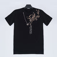 Load image into Gallery viewer, [Kyodo Series]★China style T-shirt★ Tops 2color Unisex Men's Embroidery with chain Butterfly Cotton
