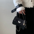 Load image into Gallery viewer, [NICE Self-Restraint Series] ★Bag★ Hat Butterfly Shoulder Bag Black Easy to match for dates, commuting
