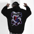 Load image into Gallery viewer, [76th Humanity Series] ★Parker★ Tops 2color Unisex Men's Black White Snake Cool ML XL 2XL
