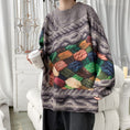 Load image into Gallery viewer, [Tetsusho Series]★Sweater★ Tops Unisex Men's Large Size Round Neck Easy to Match
