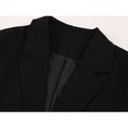 Load image into Gallery viewer, [LHSEN Series]★Blazer★ Outer Gradation Casual Unique Easy to match Black Black ML XL
