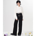 Load image into Gallery viewer, [Yang's Great Dream Series] ★Casual Pants★ 2color Pants Bottoms Designed Black Black Brown
