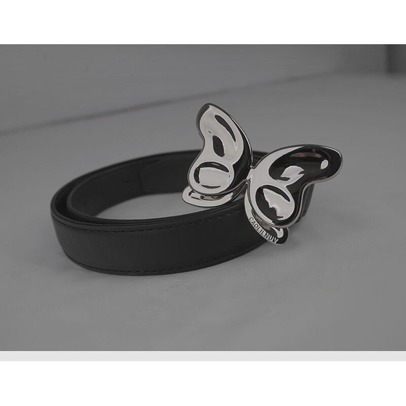 [Koseiryushu Series] ★Belt★ Ladies accessories, small items, decorations, easy to match, butterfly, metal PU