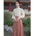 Load image into Gallery viewer, [Az Suna series] ★China style shirt★ Embroidery tops Stand neck Improves temperament Cute SML Date
