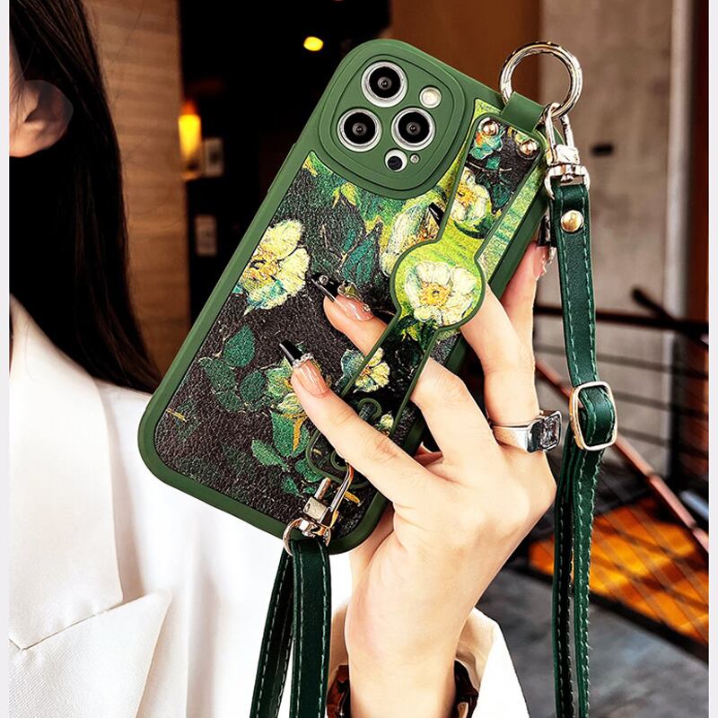 [YOUPIN series]★Mobile case★ 2color iPhone14 iPhone13 iPhone12 iPhone11 iPhoneX iPhone7/8 Green