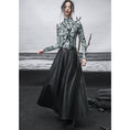 Load image into Gallery viewer, [Daiseiryusu Series]★Skirt★ PU Bottoms Long Length Plain High Waist Black Easy to match
