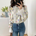 Load image into Gallery viewer, [LIANGLIANG Series]★Shirt★ Long sleeve shirt, floral pattern shirt, women's, stylish, cute, improves your temperament
