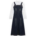 Load image into Gallery viewer, [KEKE series]★Hanging dress★Denim dress Spring clothes Ladies fashion Slimming SML
