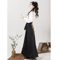 Load image into Gallery viewer, [Qingshui Kei --- Rika Chai Series] ★Maki skirt★ Chinese style skirt, Hanfu skirt, slimming and easy to match
