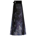 Load image into Gallery viewer, [Dust Smoke Cloud Dream---Picture Series]★China style skirt★Maki skirt, Chinese clothing, ink pattern, long length, original, cute, Hanfu skirt
