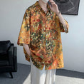 Load image into Gallery viewer, [ZHUIYI Series]★Shirt★ Short sleeve shirt, floral pattern shirt, tops, unisex, men's, aloha shirt, cool, casual
