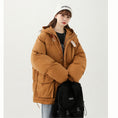 Load image into Gallery viewer, [Suikoishi Series] ★Winter coat★ Cotton coat outerwear 2color Unisex Men's Brown Navy ML XL 2XL
