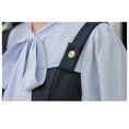 Load image into Gallery viewer, [MEIYI Series] ★One Piece★ Long Length Faux Layered Ribbon Women's Commuting Date Navy Blue
